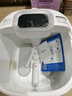 飞利浦（PHILIPS）泡脚桶躺泡免洗电动按摩足浴盆UV杀菌小白桶智能恒温加热软胶泡脚盆3222F 新年礼物实用生日礼物 实拍图