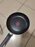 炊大皇平底锅不粘锅家用牛排煎蛋煎锅26cm少油烟磁炉通用中国红ZH26JG 实拍图