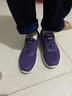 足力健中老年春秋季健步轻便软底送妈妈休闲散步鞋2431369J 紫-女  41 实拍图