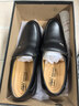 蜻蜓牌男士皮鞋正装鞋套脚透气商务休闲皮鞋男特大码中老年人爸爸鞋子男 黑色 41 实拍图