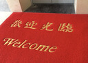 柏能欢迎光临地垫入户门红地毯丝圈脚垫进户门口迎宾地垫120*180cm1.6 实拍图