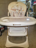 karmababy卡曼宝宝餐椅可折叠多功能婴儿餐椅可坐可躺0-6岁儿童成长餐椅 【202】皎玉白pro（可坐可躺） 实拍图