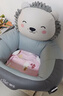 蒂乐婴儿免水洗学坐椅枕头宝宝学坐神器不伤脊柱训练座沙发3-36个月 维克狮子【防污免洗 玩具架款】 实拍图