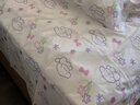 蕉趣（BANANA TRIP）一次性三件套加厚单人床单被套枕套旅行酒店隔脏印花床上用品套装 实拍图