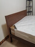 兴瑀汇实木床1.5米1.8m新中式双人床胡桃色木床主卧家用现代简约单人 胡桃色床 1.5米*2米框架结构 实拍图