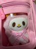 靓宝宝库洛米三到六女孩小学生减负护脊大容量一年级二女童轻便儿童书包 小号粉色(适合1-2年级) 实拍图