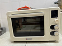 海氏（Hauswirt）四代C40升级款电烤箱家用烘焙背部大风机多功能发酵一体机搪瓷内胆新年礼物 米白色 40L 实拍图