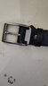 牛当家真皮皮带男牛皮腰带针扣头层牛皮1101 生日礼物 黑色 115cm 实拍图