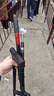 神火（SupFire）户外登山杖铝合金T柄超轻拐杖徒步健走爬山伸缩非折叠棍儿童手杖 实拍图