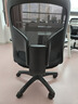得力（deli）4900S 人体工学靠背办公椅/电脑椅/职员椅 可升降转椅舒棉坐垫 黑 实拍图