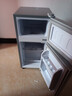 志高（CHIGO）小冰箱迷你小型家用冷藏冷冻两用宿舍出租房用双门办公室电冰箱节能省电 【一级能效】58L银色【三天约一度电】 实拍图
