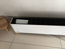 美的（Midea）石墨烯踢脚线取暖器/家用节能电热电暖器/遥控电暖气/浴室防水抗菌/全屋升温速热/移动地暖HDV22GR 实拍图