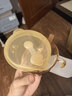 可优比（KUB）婴幼儿自主进食辅食碗PPSU鹰嘴吸管辅食碗宝宝米糊辅食碗-琥珀色 实拍图