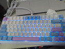 瓦尔基里（VALKYRIE）VK75 客制化机械键盘 三模2.4G/有线/蓝牙 全键热插拔 VK75-蓝羽 实拍图