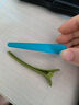 【明星同款】磨砂彩色无痕鸭嘴夹洗脸化妆专用发卡刘海 5个装颜色随机 实拍图