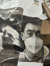 3MKN95防尘防雾霾防PM2.5防飞沫颗粒物防护口罩新老包装随机发货ws 【50只】环保装3M9501+针织耳带不带阀 实拍图