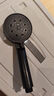 增压花洒喷头黑武士魔幻五档淋浴花晒头淋雨喷淋花酒超强单热水器 淋浴花洒 实拍图