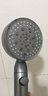 Rosecret【德国】增压淋浴花洒喷头全套强劲家用多功能洗澡手持莲蓬喷头 【枪灰色】单喷头+1.5米防爆软管丨浴室浴霸带软管 硅胶出水孔密集大出水量畅享淋浴 实拍图