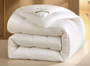 富安娜 舒暖 纤维被子冬季被芯 双人冬厚被 约6.3斤 203*229cm 白色 实拍图