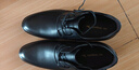 红蜻蜓夏季商务正装系带皮鞋男士镂空皮凉鞋打孔透气 WTA73761L黑色43 实拍图