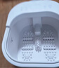 美的（Midea）泡脚桶足浴盆电动泡脚盆按摩全自动加热2025实用洗脚盆智能恒温家用 情人节礼物送男女朋友 仿真滚轮按摩+热切断体过热保护+漏保开关 生日礼物送爸爸妈妈婆婆父亲母亲老人长辈实用高档养生 实拍图