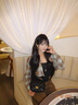 viney斜挎包包女包牛皮链条包轻奢单肩包生日母亲节礼物实用送妈妈 【黑色】高档品牌小方包 实拍图