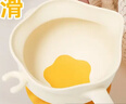 COOKSS婴儿蛋花辅食碗新生儿喂水喂奶训练吃饭硅胶吸盘碗宝宝餐盘 实拍图