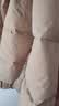 鸭鸭反季男士中长款羽绒服保暖冬季加厚男女同款时尚潮流休闲外套男装 实拍图