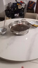芝梵饭菜保温板加热菜板保温板暖菜板家用带电磁炉火锅暖菜板+火锅+自动旋转家庭旋转餐桌加热转盘 大理石纹丨88CM【电动+手动旋转】3000W火锅 实拍图