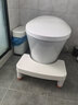 HOUYA马桶凳底部可调节非坐便凳子拉屎蹲坑儿童厕所踩脚凳 实拍图