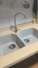 京东京造304不锈钢厨房水龙头单冷健康净铅洗菜盆水槽水龙头360°旋转 实拍图
