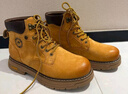 骆驼（CAMEL）【王俊凯同款】马丁靴男新款百搭男士大黄靴户外徒步工装登山靴子 GE122W7757T 金黄色 (男款) 43 实拍图