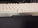 CHERRY樱桃MX3.0S机械键盘 电竞游戏键盘 办公电脑键盘 有线全键盘108键 铝合金外壳白色樱花轴 新年礼物 实拍图