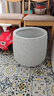 掬涵北欧家用镁泥花盆大号落地现代客厅简约绿植盆可种树户外盆栽花器 仿石白小号（高36cm） 晒单实拍图