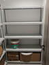 三万年置物架落地一体靠墙家用多层货架收纳快递架仓库厨房放杂物储物架 【店铺热销款】四层-高100cm 长80cm*宽40cm【均载240斤/层=白牌虚标300斤】 实拍图