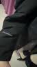 坦博尔羽绒服男士中长款连帽冬季加厚运动休闲保暖外套550735D 黑色180 实拍图