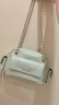 CHARLES&KEITH26春新品菱格链条口袋包腋下包机车包情人节礼物CK2-80671832 Mint Green薄荷绿色 S 实拍图