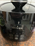 爱德（aide） 304不锈钢内胆0涂层电压力锅智能无涂层电饭煲家用煮粥多功能电饭锅电高压锅煲汤1-2-3-4人L升 3L/黑色/2-4人加厚304单胆+单蒸盘 3L 实拍图