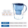 碧然德（BRITA）过滤净水器 家用滤水壶 净水壶 海洋系列 3.5L（蓝）+专家版滤芯5枚 环保加固包装 实拍图