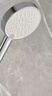 九牧（JOMOO）花洒喷头浴室增压出水手持花洒头 【三功能】S260033-2B01-1 实拍图