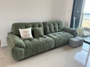 帕沙曼云朵沙发布艺可拆洗小户型客厅奶油风雪尼尔沙发多功能 2630ZF 【常规款】2.8米多人位 雪尼尔TY74: 羽绒+硅胶棉+紫罗兰+竹炭海绵 实拍图