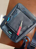 卡拉羊休闲运动包男单肩包多用斜挎包轻便潮流胸包CX4007藏青 实拍图