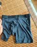 迪卡侬（DECATHLON）防磨内裤男速干低腰紧身弹力透气跑步平角裤四角裤(新老款随机) 黑色+蓝色+橄榄绿【3条装】建议买大一码 XL 实拍图
