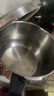 苏泊尔（SUPOR）304不锈钢7.0L压力锅24cm【3-5人可用】快煮防爆高压锅电磁炉通用 实拍图