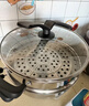 美的（Midea）电蒸锅电热锅家用多用途锅电炒锅多功能锅蒸包子锅电煮锅加厚304不锈钢电火锅12.5L MZ-ZGC32J50 实拍图