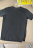 优衣库男装女装快干圆领T恤/短袖482300 03 灰色 L 实拍图