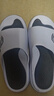回力运动拖鞋男浴室内户外不易滑厚底凉拖鞋HL39391白黑色43-44码 实拍图