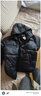 网易严选25新品90鸭绒超蓬羽绒服休闲面包服石墨烯保暖轻量抗菌防泼水 A款25秋冬连帽-静谧黑 M 实拍图