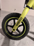 酷骑（COOGHI）儿童平衡车1-6岁滑行宝宝婴儿学步车酷奇小童超轻入门款S2 【实心轮】 12寸 -酷骑绿 实拍图