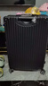SOO行李箱男万向轮拉杆箱耐磨抗摔26英寸A330旅行箱密码箱女商务黑色 实拍图